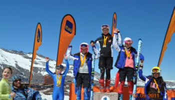 Excelente podio para nuestro Club en Valle Nevado